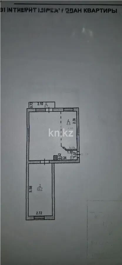 Продажа 2-комнатной квартиры, 46.6 м² - Продажа квартир в панельном доме в Астане - страница 17 фото 6 из 6