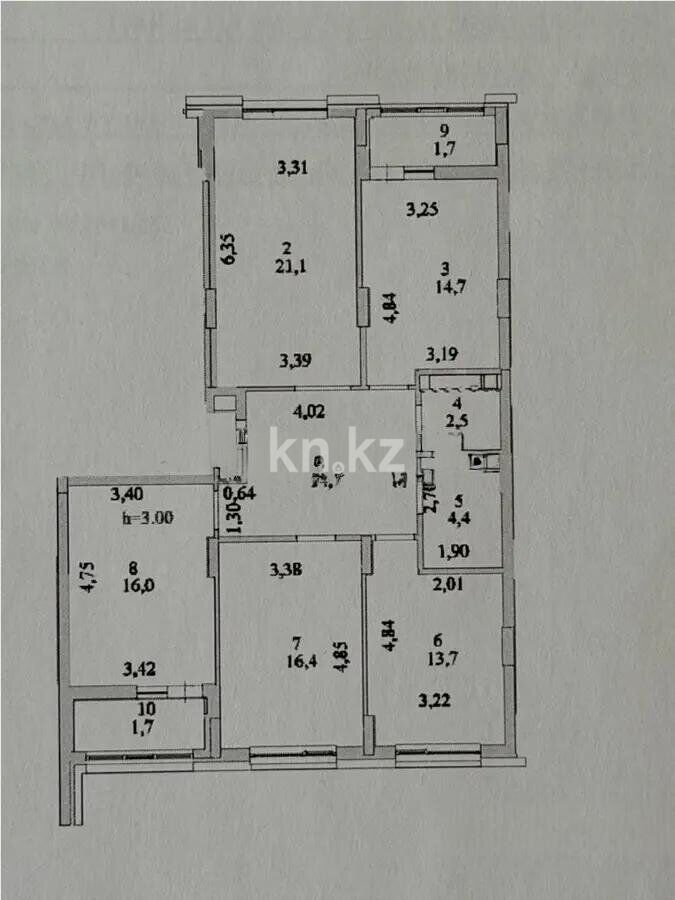 Продажа 4-комнатной квартиры, 107 м² - Продажа квартир в новостройках Астаны - страница 27 фото 6 из 6