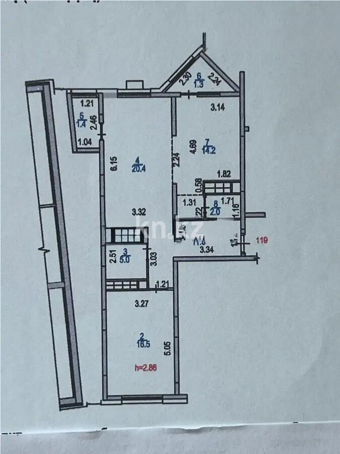Продажа 2-комнатной квартиры, 71 м² - Продажа двухкомнатных квартир в монолитно-каркасном доме в Казахстане - страница 220 фото 1 из 1