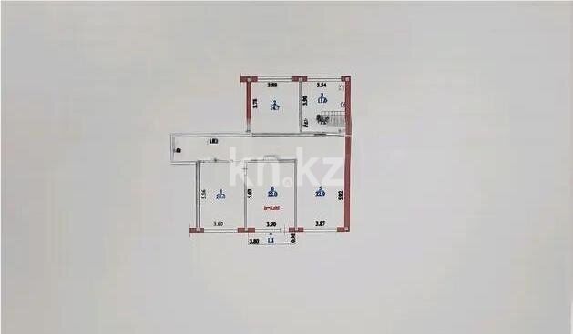 Продажа 4-комнатной квартиры, 107.4 м² - Продажа квартир в кирпичном доме в Казахстане - страница 7 фото 5 из 5