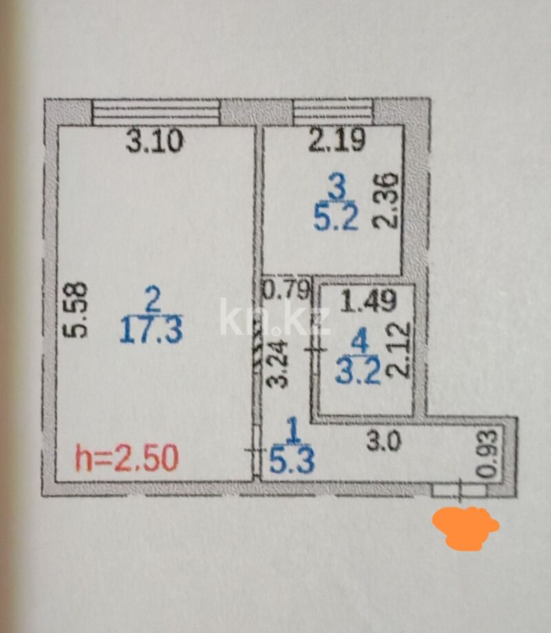 Продажа 1-комнатной квартиры, 32 м² - Недвижимость в Караганде - страница 20 фото 12 из 12
