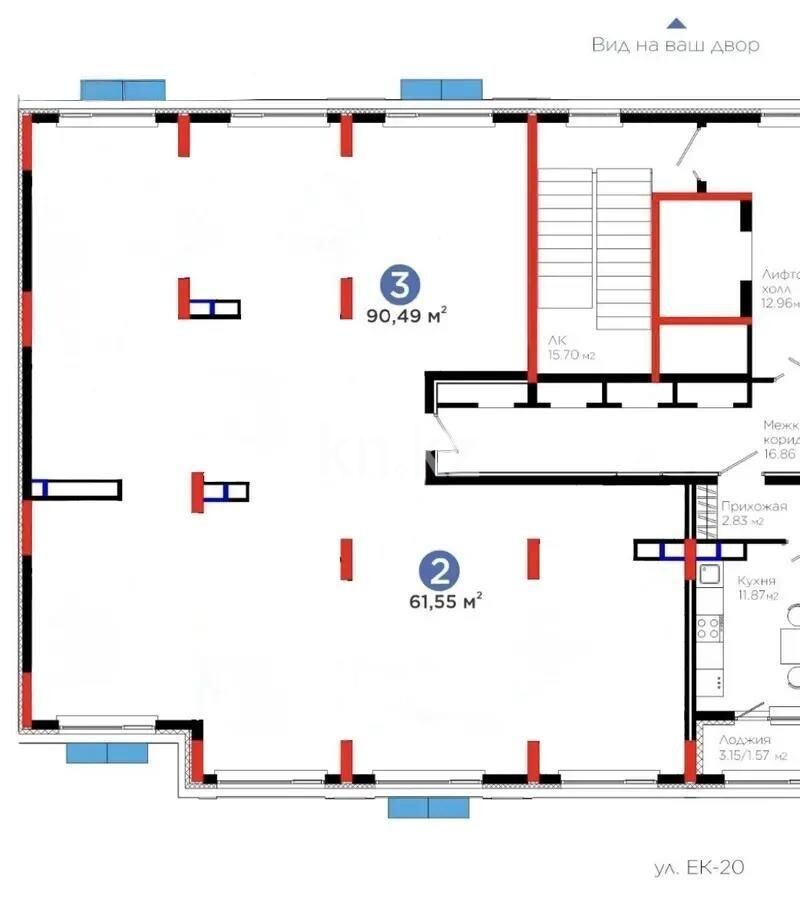 Продажа 5-комнатной квартиры, 152.4 м² - Продажа квартир в блочном доме в Астане фото 1 из 1