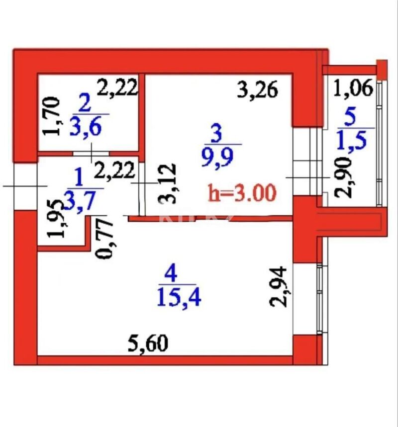 Продажа 1-комнатной квартиры, 34.1 м² - Недвижимость в Астане - страница 34 фото 2 из 2