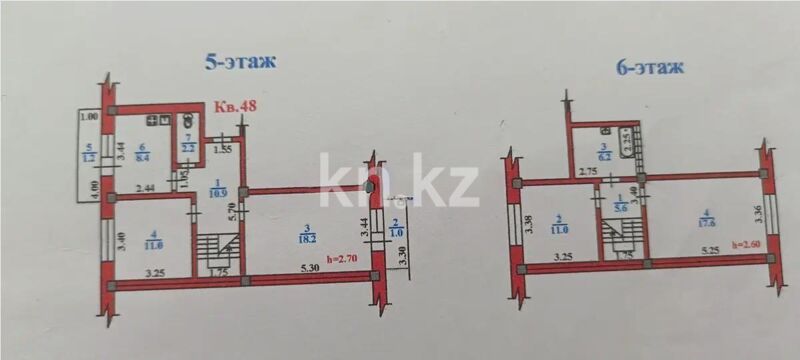 Продажа 4-комнатной квартиры, 93 м² - Продажа четырехкомнатных квартир в Турксибском р-не Алматы фото 11 из 11