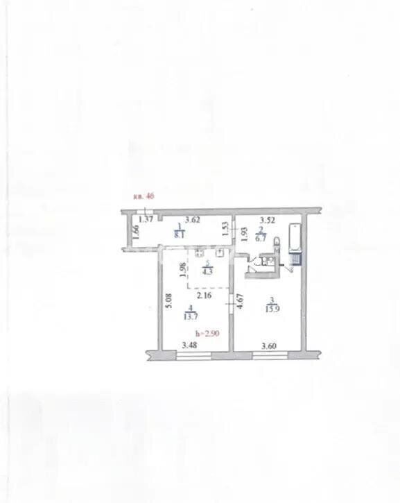 Продажа 2-комнатной квартиры, 50 м² - Продажа  двухкомнатных квартир в новостройках Алматы - страница 4 фото 5 из 5