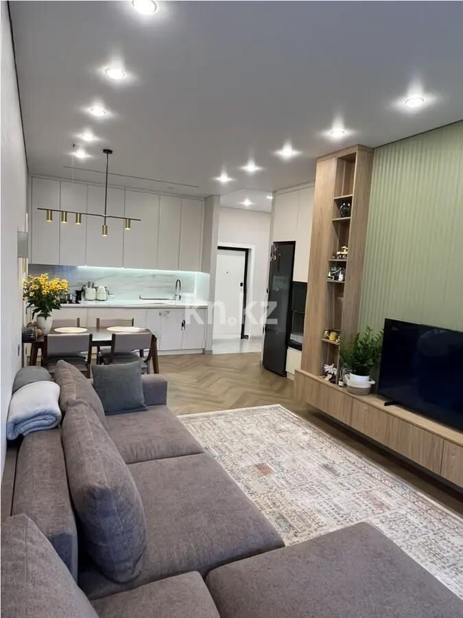 Продажа 3-комнатной квартиры, 77.2 м² - Продажа квартир в монолитно-каркасном доме в Алматы фото 3 из 6