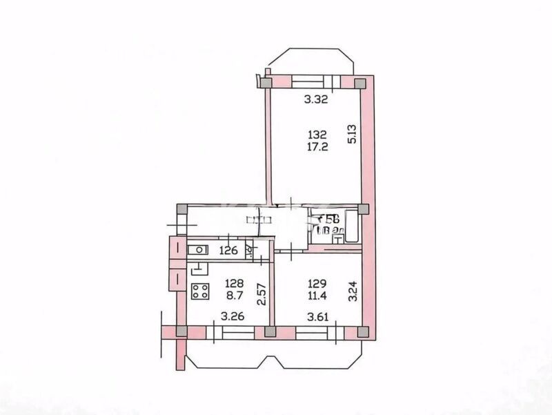 Продажа 2-комнатной квартиры, 51 м² - Продажа двухкомнатных квартир в панельном доме в Казахстане - страница 79 фото 6 из 6