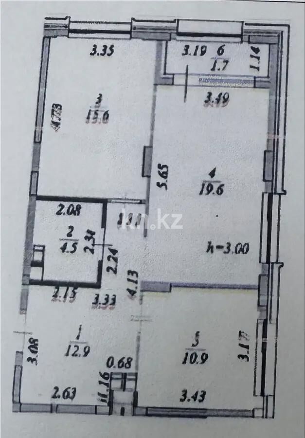 Продажа 2-комнатной квартиры, 65 м² - Продажа квартир в монолитно-каркасном доме в Казахстане - страница 29 фото 4 из 4