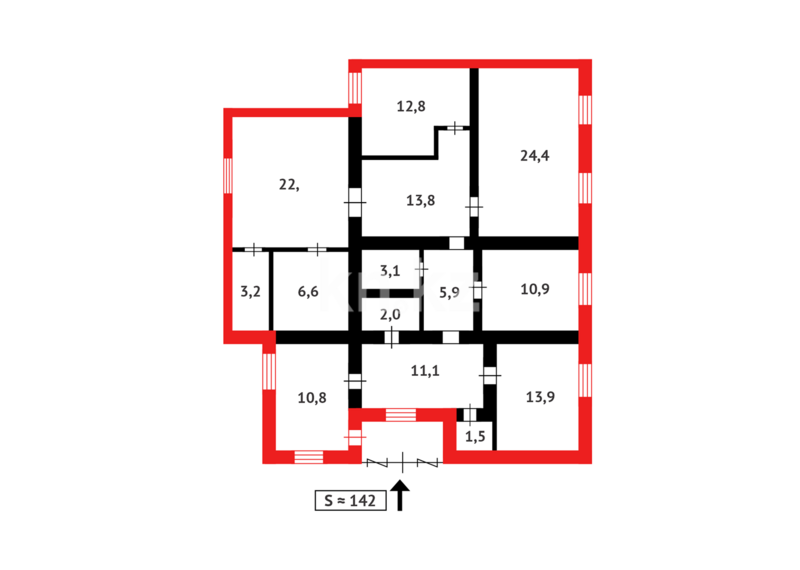 Продажа 5-комнатного дома, 142 м² - Продажа домов, коттеджей в Городе Караганды фото 29 из 30