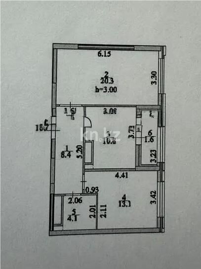 Продажа 2-комнатной квартиры, 58.3 м² - Продажа квартир в новостройках Астаны - страница 23 фото 1 из 1