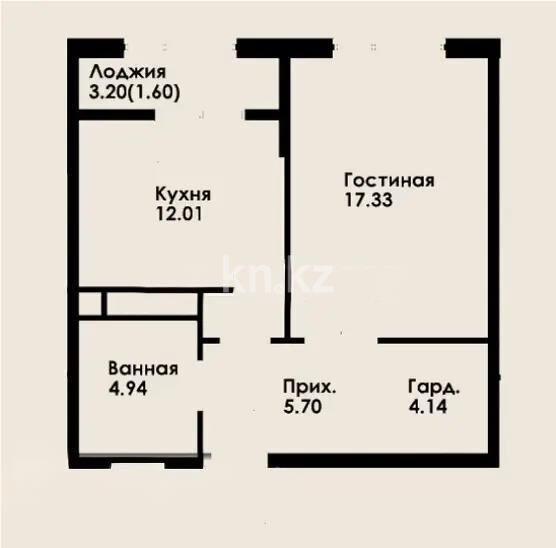 Продажа 2-комнатной квартиры, 46 м² - Продажа двухкомнатных квартир в Алмалинском р-не Алматы - страница 24 фото 1 из 1