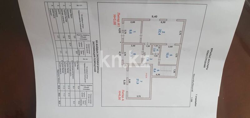Продажа 7-комнатного дома, 147.3 м² - Продажа домов, коттеджей в Казахстане фото 2 из 7