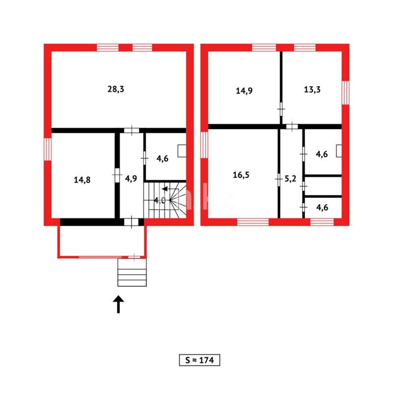Продажа 4-комнатного дома, 370 м² - Продажа недвижимости в Темиртау - страница 34 фото 10 из 10