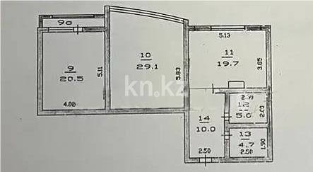 Продажа 2-комнатной квартиры, 90 м² - Продажа двухкомнатных квартир в монолитно-каркасном доме в Казахстане - страница 194 фото 7 из 7