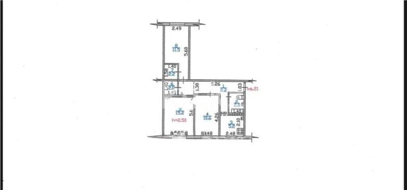 Продажа 3-комнатной квартиры, 60 м² - Продажа трехкомнатных квартир в Алматы - страница 6 фото 6 из 6