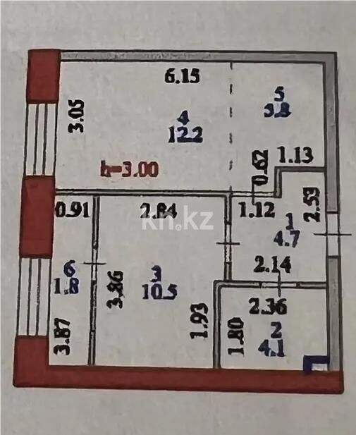 Продажа 2-комнатной квартиры, 40 м² - Продажа двухкомнатных квартир от собственников в Казахстане - страница 13 фото 5 из 5