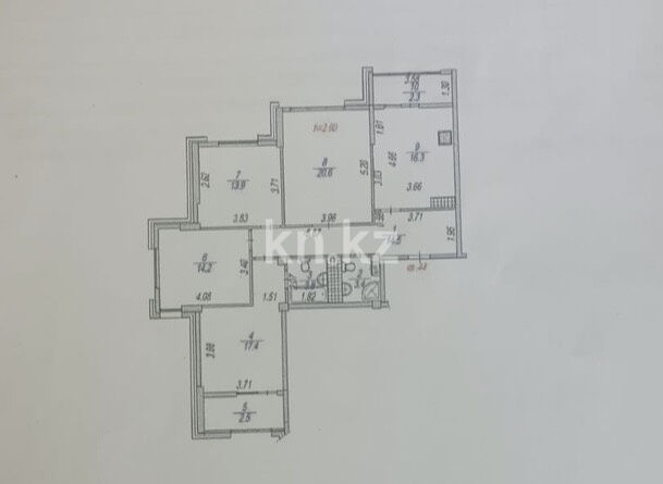 Продажа 5-комнатной квартиры, 108.9 м² - Продажа квартир в монолитном доме в Алматы - страница 5 фото 19 из 19