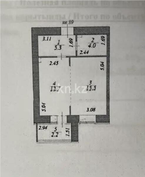 Продажа 1-комнатной квартиры, 40 м² - Продажа однокомнатных квартир от собственников в Астане - страница 3 фото 4 из 4