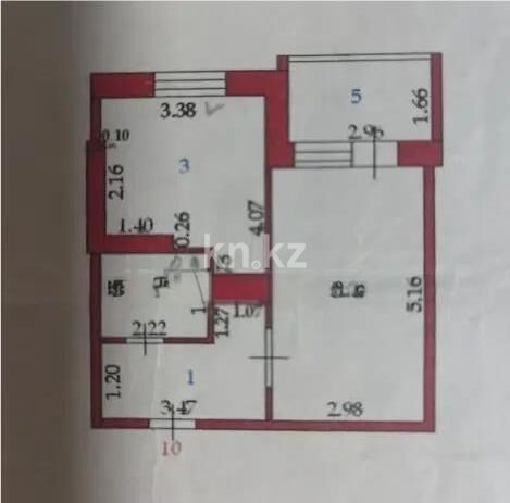 Продажа 1-комнатной квартиры, 40 м² - Продажа однокомнатных квартир в р-не Сарыарка Астаны - страница 18 фото 6 из 6