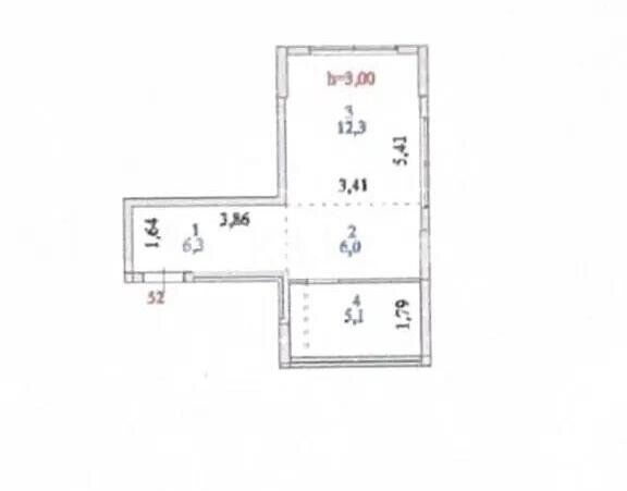 Продажа 1-комнатной квартиры, 30 м² - Продажа квартир в р-не Сарайшык Астаны - страница 2 фото 4 из 4