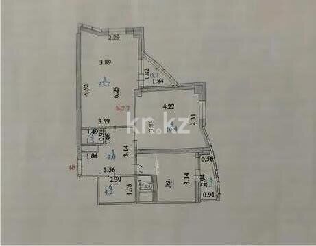 Продажа 2-комнатной квартиры, 68.9 м² - Продажа квартир в Казахстане - страница 51 фото 4 из 4