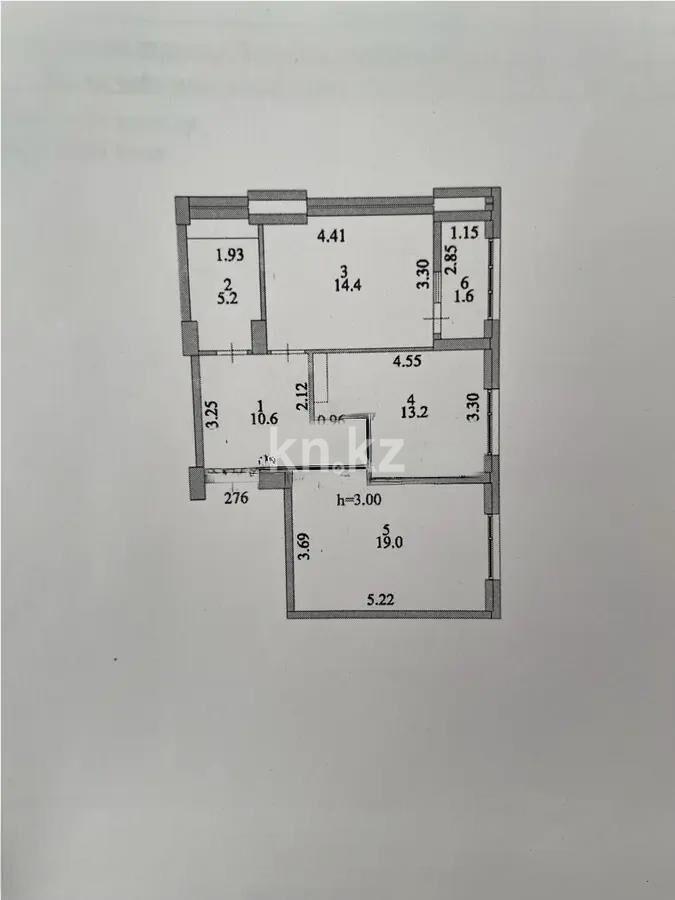 Продажа 2-комнатной квартиры, 64 м² - Аренда квартир помесячно в Актобе фото 4 из 4