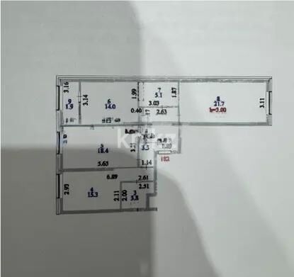 Продажа 3-комнатной квартиры, 91 м² - Продажа квартир в Казахстане - страница 21 фото 4 из 4