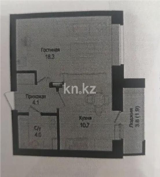 Продажа 1-комнатной квартиры, 39 м² - Недвижимость в Астане - страница 19 фото 1 из 1