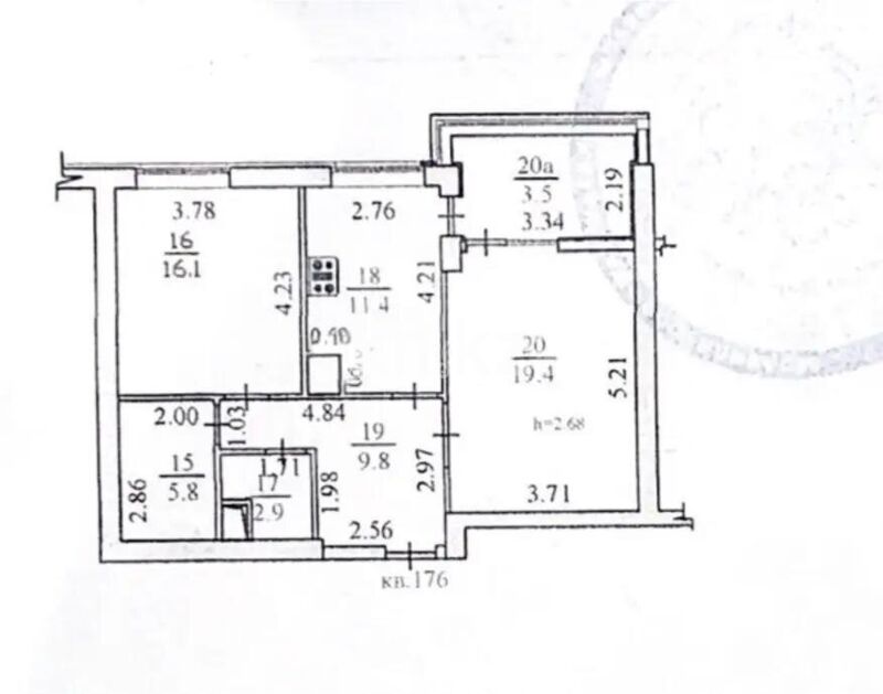 Продажа 2-комнатной квартиры, 69 м² - Продажа квартир от собственников в Алматы - страница 2 фото 6 из 6
