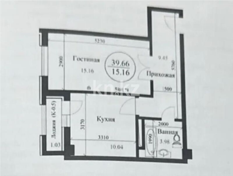 Продажа 1-комнатной квартиры, 40 м² - Продажа недвижимости в Казахстане - страница 23 фото 2 из 2