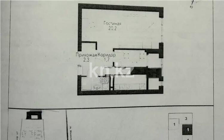 Продажа 1-комнатной квартиры, 38.5 м² - Продажа квартир в новостройках Алматы фото 1 из 1