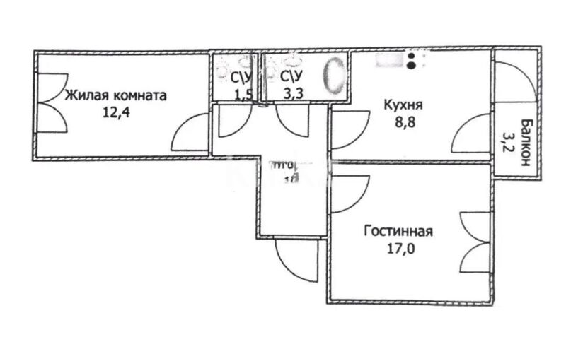 Продажа 2-комнатной квартиры, 54 м² - Продажа двухкомнатных квартир в р-не Сарайшык Астаны - страница 16 фото 3 из 3