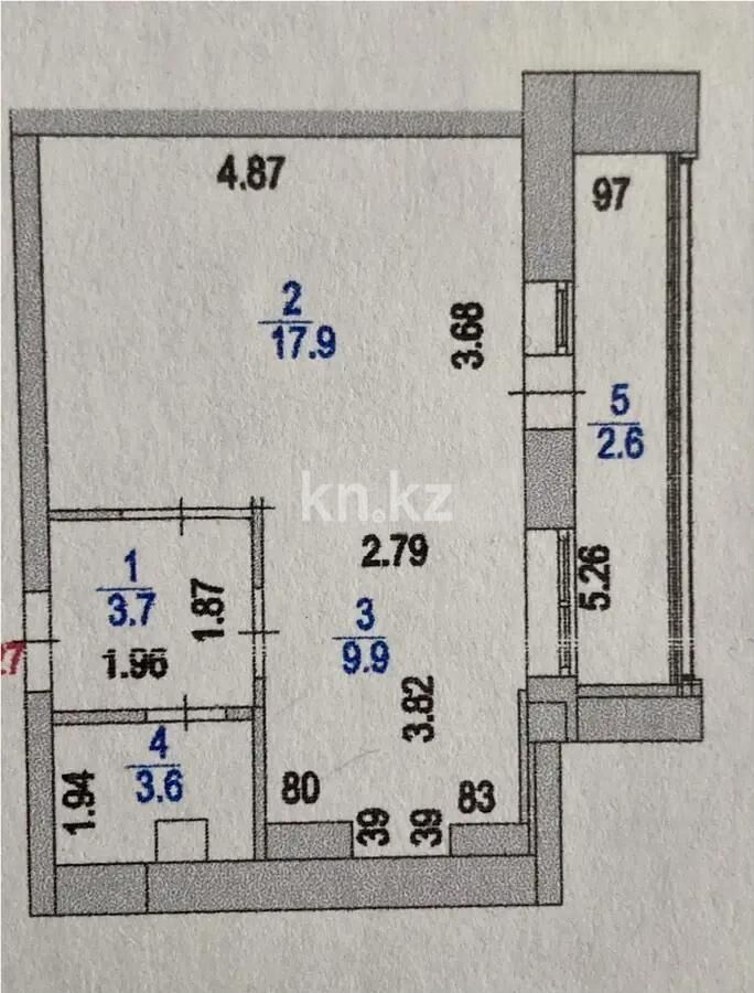 Продажа 1-комнатной квартиры, 38 м² - Продажа однокомнатных квартир в р-не Есиль Астаны - страница 15 фото 5 из 5