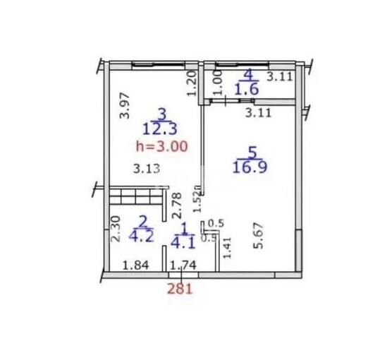 Продажа 1-комнатной квартиры, 39.1 м² - Продажа однокомнатных квартир в Наурызбайском р-не Алматы - страница 20 фото 4 из 4