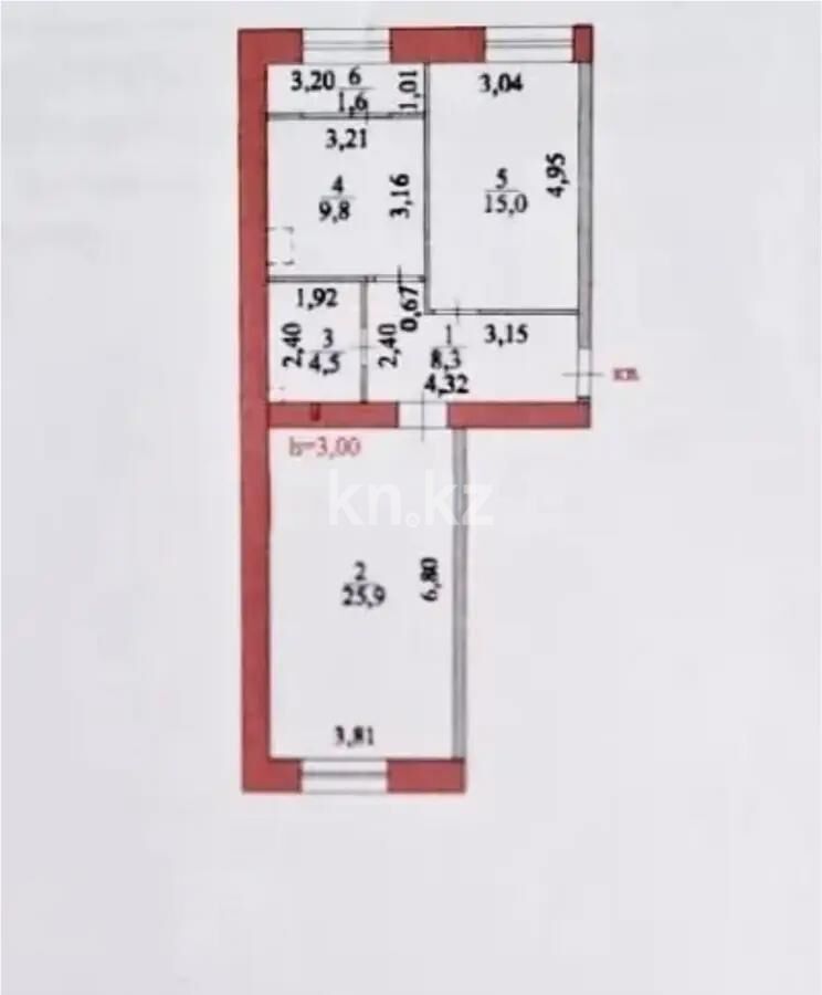 Продажа 2-комнатной квартиры, 65 м² - Продажа квартир в Казахстане - страница 77 фото 8 из 8