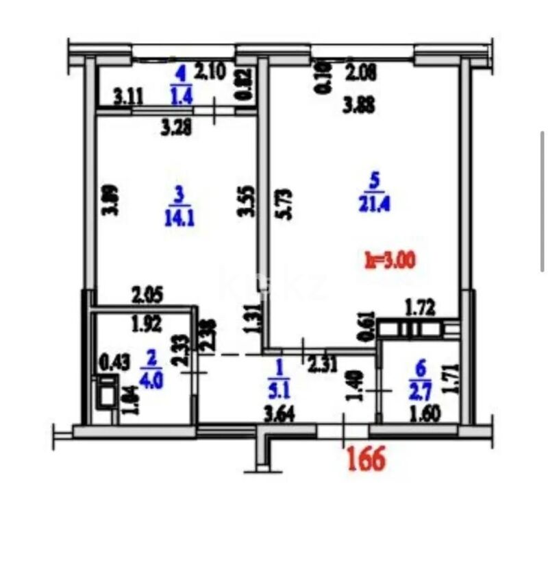 Продажа 2-комнатной квартиры, 49 м² - Продажа двухкомнатных квартир в Бостандыкском р-не Алматы - страница 27 фото 1 из 1