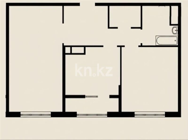 Продажа 3-комнатной квартиры, 70 м² - Продажа трехкомнатных квартир в Алмалинском р-не Алматы - страница 7 фото 1 из 1