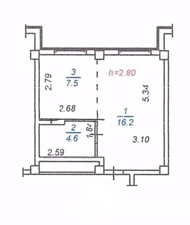 Продажа 1-комнатной квартиры, 28.3 м² - Продажа однокомнатных квартир в Алатауском р-не Алматы - страница 9 фото 5 из 5