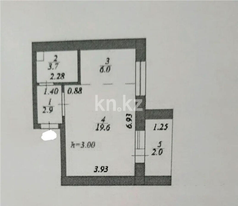 Продажа 1-комнатной квартиры, 34.2 м² - Продажа квартир в Казахстане - страница 34 фото 1 из 1