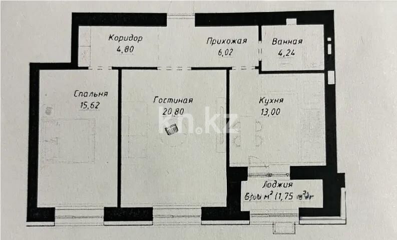 Продажа 2-комнатной квартиры, 66 м² - Продажа двухкомнатных квартир в р-не Сарайшык Астаны - страница 36 фото 5 из 5