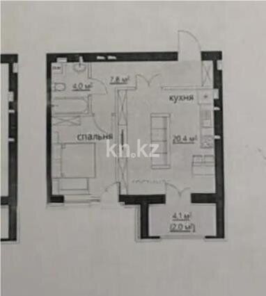 Продажа 2-комнатной квартиры, 46 м² - Продажа квартир в кирпичном доме в Казахстане - страница 46 фото 1 из 1