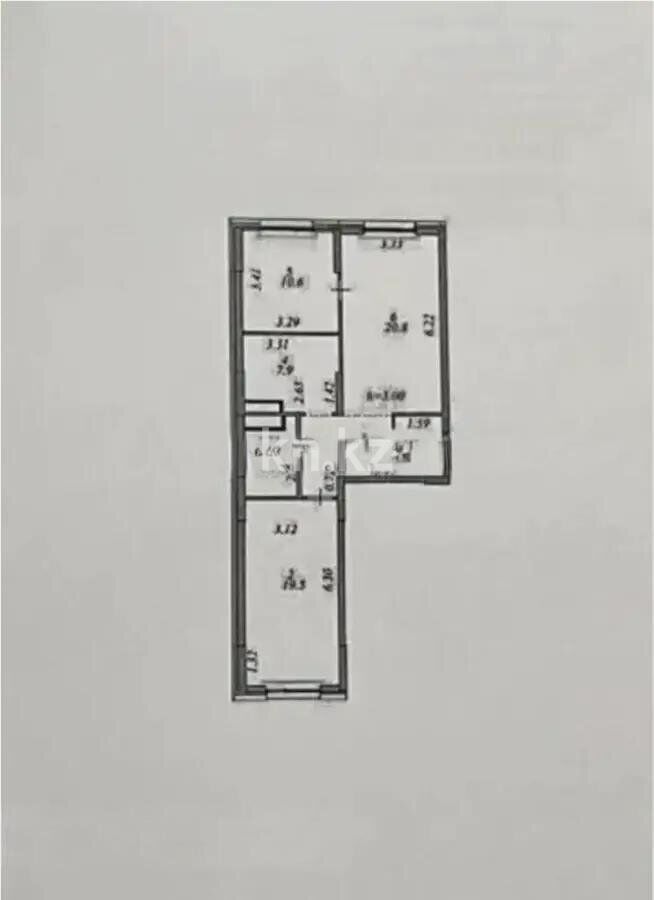 Продажа 3-комнатной квартиры, 74.1 м² - Продажа трехкомнатных квартир в Астане - страница 22 фото 6 из 6