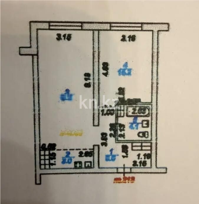 Продажа 2-комнатной квартиры, 51 м² - Продажа двухкомнатных квартир в Алмалинском р-не Алматы - страница 14 фото 6 из 6