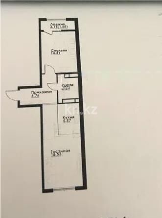 Продажа 2-комнатной квартиры, 52 м² - Продажа квартир в монолитно-каркасном доме в Казахстане - страница 23 фото 1 из 1