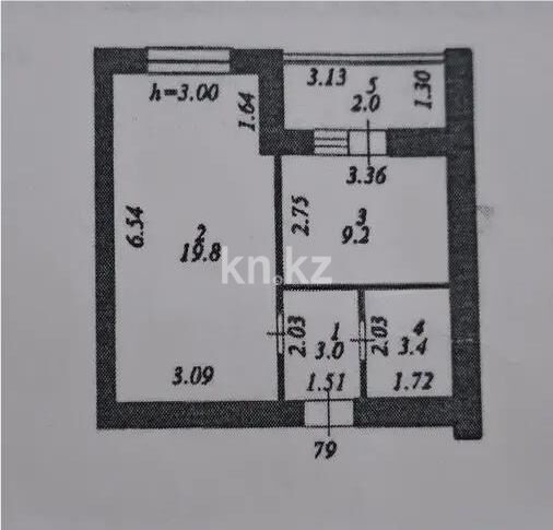 Продажа 1-комнатной квартиры, 37.5 м² - Продажа однокомнатных квартир в р-не Сарайшык Астаны - страница 22 фото 4 из 4