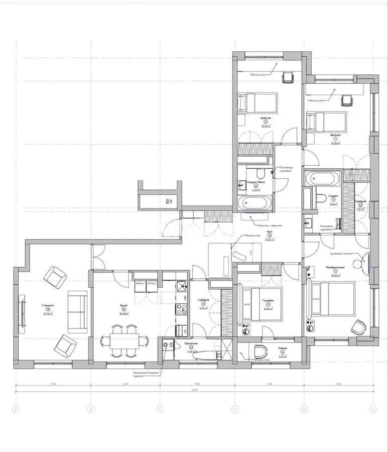 Продажа 5-комнатной квартиры, 165 м² - Продажа пятикомнатных и более квартир в блочном доме в Астане фото 1 из 1