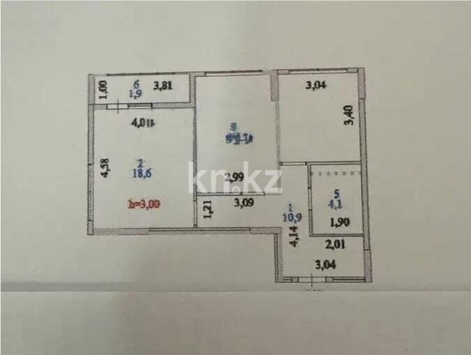 Продажа 2-комнатной квартиры, 59 м² - Продажа квартир в новостройках Астаны - страница 16 фото 1 из 1