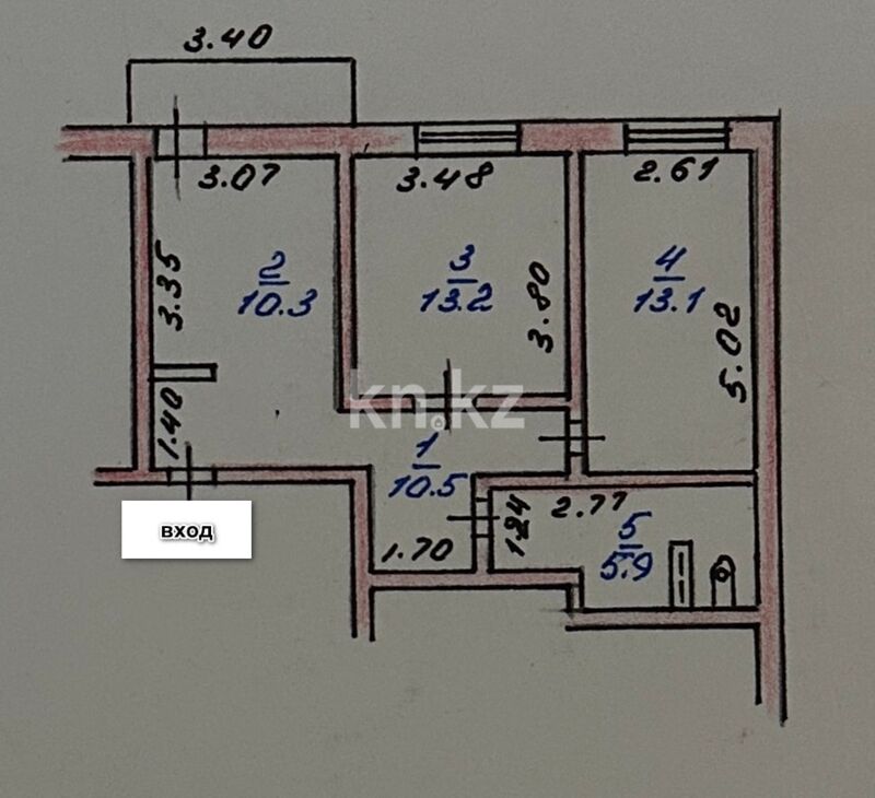 Продажа 2-комнатной квартиры, 53 м² - Недвижимость в Алматы - страница 32 фото 11 из 12