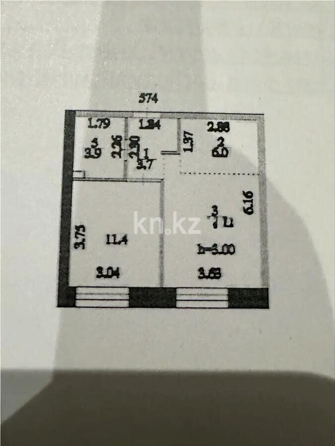 Продажа 1-комнатной квартиры, 40.2 м² - Продажа квартир в Казахстане - страница 248 фото 5 из 5