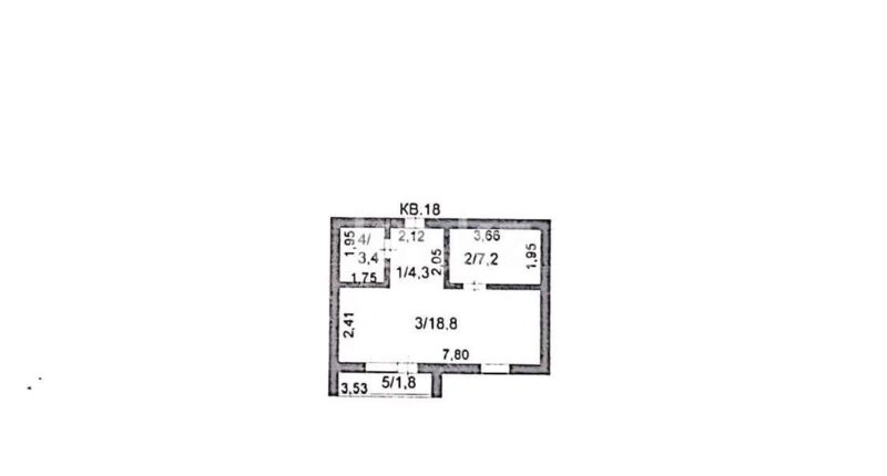 Продажа 2-комнатной квартиры, 36 м² - Продажа двухкомнатных квартир в р-не Косшы Астаны - страница 2 фото 6 из 6